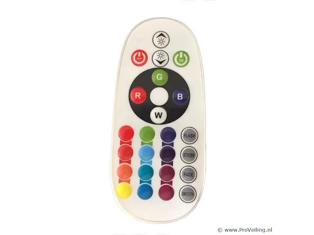 5 x 24-toetsen rgb bluetooth-afstandsbediening - afbeelding 3 van  3