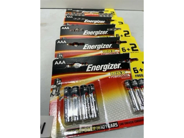 5 x 6+2 gratis batterijen aaa energizer max - afbeelding 3 van  3