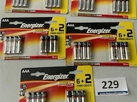 5 x 6+2 gratis batterijen aaa energizer max - afbeelding 1 van  3