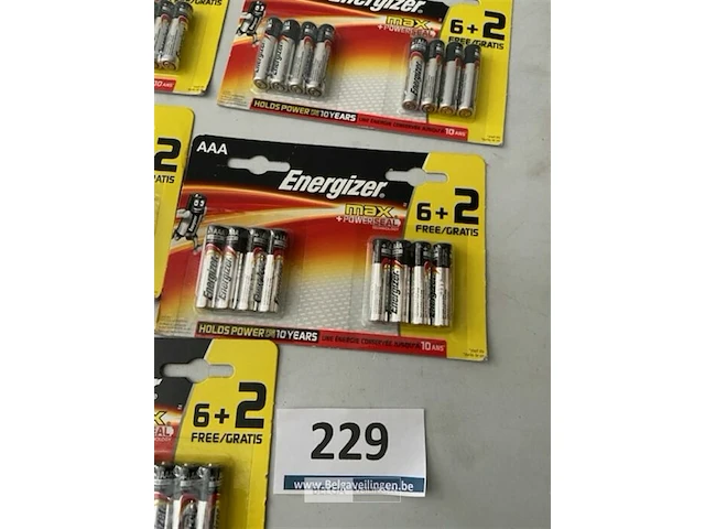 5 x 6+2 gratis batterijen aaa energizer max - afbeelding 3 van  3