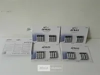 5 x batterijen aaa 1,5v 8 stuks zinc carbon - afbeelding 1 van  2
