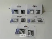 5 x batterijen aaa 1,5v 8 stuks zinc carbon - afbeelding 1 van  3