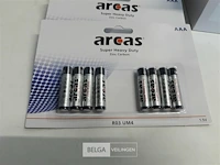 5 x batterijen aaa 1,5v 8 stuks zinc carbon - afbeelding 3 van  3