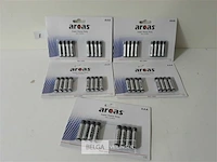 5 x batterijen aaa 1,5v 8 stuks zinc carbon - afbeelding 1 van  3