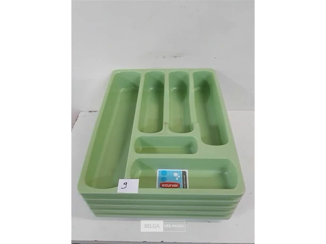 5 x bestekbak curver pvc - afbeelding 1 van  3