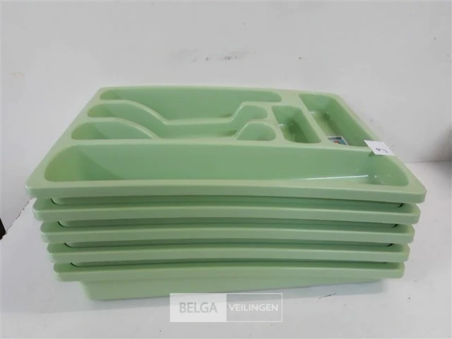 5 x bestekbak curver pvc - afbeelding 3 van  3
