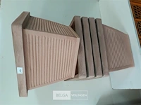 5 x bloembak pvc 40x40 h32 cm - afbeelding 3 van  3