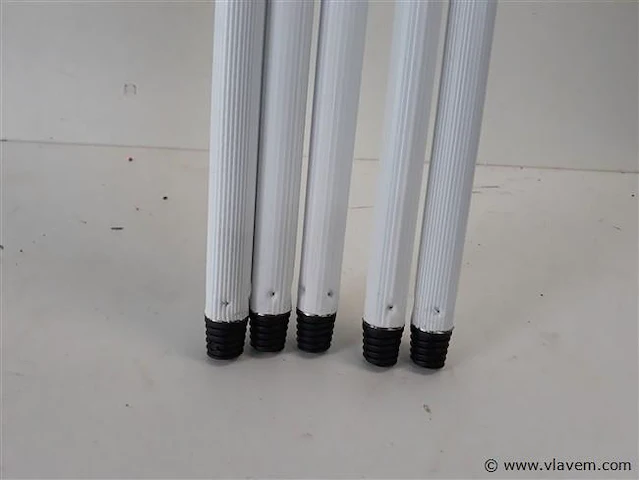 5 x borstelsteel 1,2m metaal - afbeelding 2 van  2