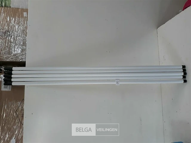 5 x borstelsteel 1,2m metaal - afbeelding 1 van  3