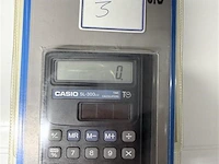 5 x casio rekenmachine sl 300 - op zonneenergie - afbeelding 1 van  3