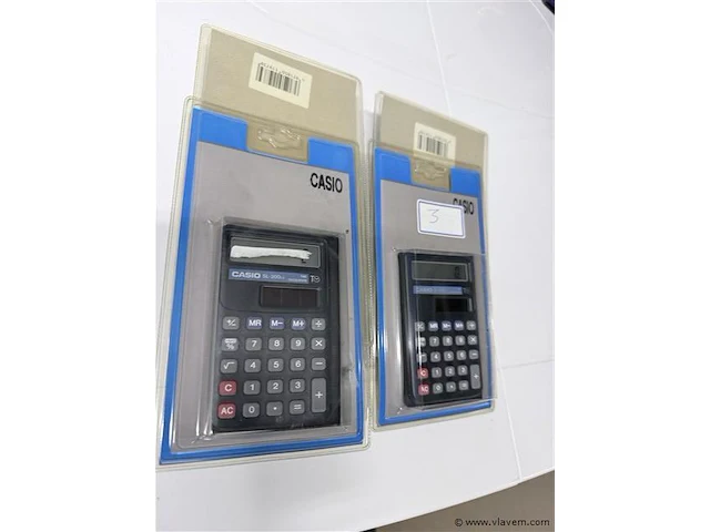 5 x casio rekenmachine sl 300 - op zonneenergie - afbeelding 2 van  3