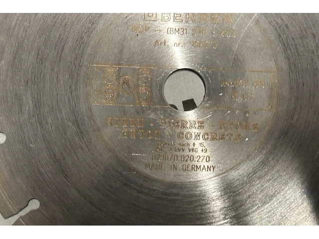5 x diamantzaagblad berner - afbeelding 2 van  7