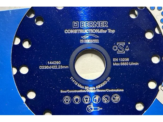 5 x diamantzaagblad berner - afbeelding 5 van  7