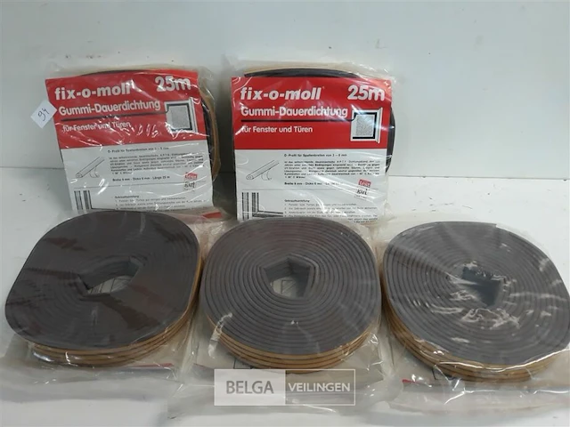 5 x dichtingsband 25m bruin - afbeelding 1 van  3