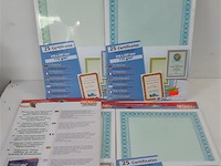 5 x diplomas 25 vellen 2 assorti - afbeelding 1 van  2