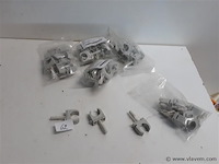 5 x drukbeugel + plug 20 mm 10 stuks - afbeelding 1 van  2