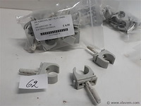 5 x drukbeugel + plug 20 mm 10 stuks - afbeelding 2 van  2