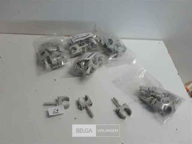 5 x drukbeugel + plug 20 mm 10 stuks - afbeelding 1 van  3