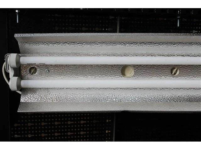 5 x dubbele tl armaturen met tl lampen - afbeelding 1 van  2