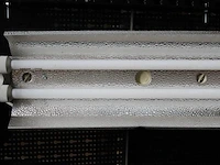 5 x dubbele tl armaturen met tl lampen - afbeelding 1 van  2