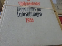 5 x duitse soldaten boeken kalender 1918-1940 - afbeelding 1 van  2