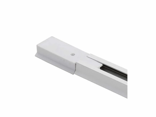5 x eenfase rail – 1 m – blanc – aluminium – ip20 – inclusief montageset - afbeelding 3 van  3