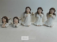 5 x engel 2 x liggend 3 x staand - afbeelding 3 van  3