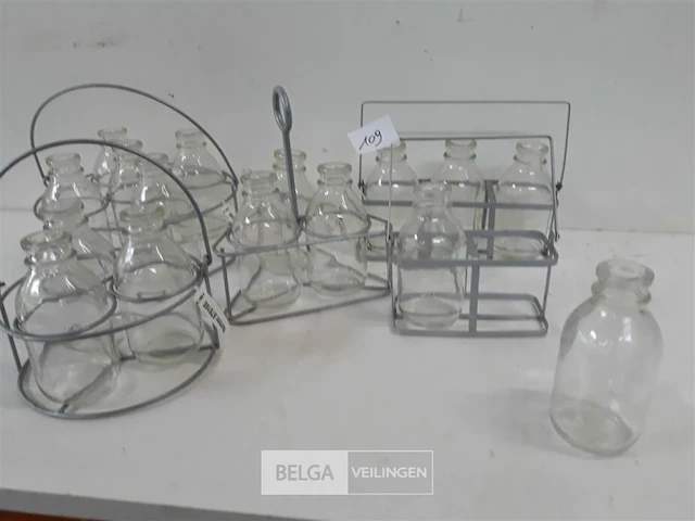 5 x flesjes in houder 5 assorti - afbeelding 3 van  3