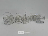 5 x flesjes in houder 5 assorti - afbeelding 2 van  3