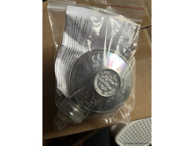 5 x gasdrukregelaar 29 mbar - afbeelding 1 van  2