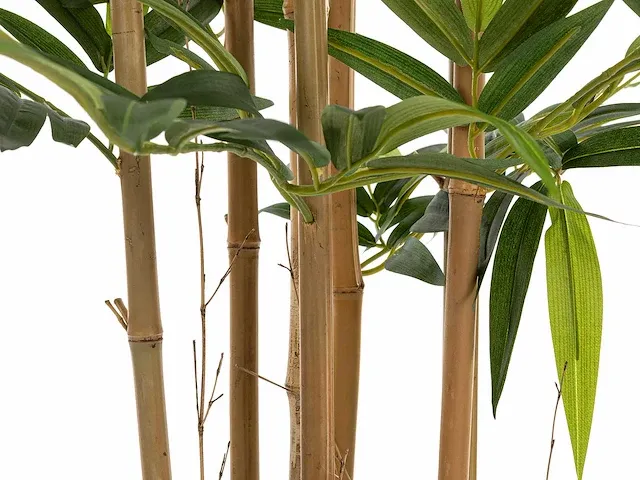 5 x grote bamboeboom - kunstplant - 200 cm - afbeelding 4 van  6