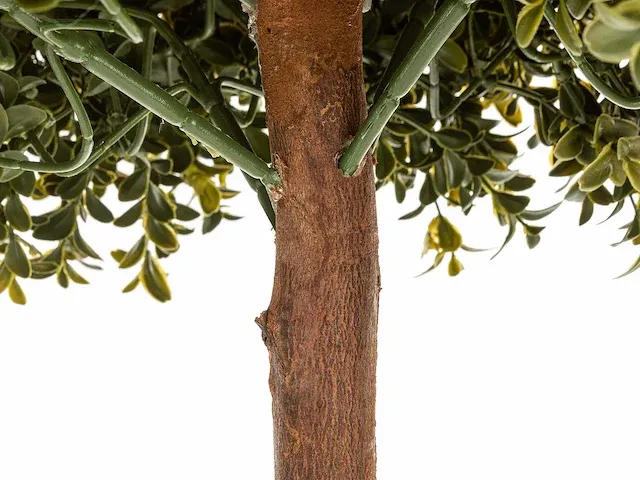 5 x grote buxusboom - kunstplant - 150 cm - afbeelding 4 van  6