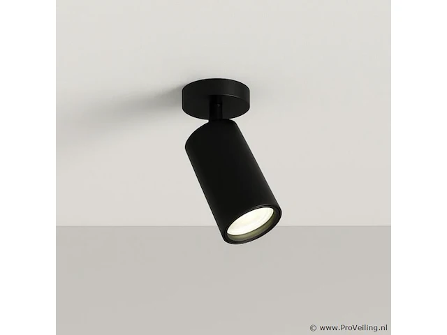 5 x gu10 opbouwarmatuur – draaibaar 350°/70° – ø55x110 mm – aluminium – ip20 – binnen - afbeelding 2 van  5