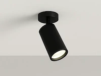 5 x gu10 opbouwarmatuur – draaibaar 350°/70° – ø55x110 mm – aluminium – ip20 – binnen - afbeelding 2 van  5