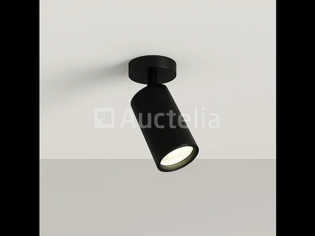 5 x gu10 opbouwspot – 350°/70° draaibaar – ø55x110 mm – aluminium – ip20 – binnen - afbeelding 2 van  5