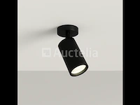 5 x gu10 opbouwspot – 350°/70° draaibaar – ø55x110 mm – aluminium – ip20 – binnen - afbeelding 2 van  5