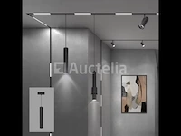 5 x hangende led-spot voor magnetische rail 48v – 20w – zwart. - afbeelding 4 van  4