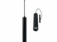 5 x hangende led-spot voor magnetische rail 48v – 20w – zwart. - afbeelding 2 van  4