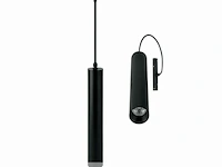 5 x hangende led-spot voor magnetische rail 48v – 20w – zwart. - afbeelding 3 van  5