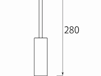 5 x hangende led-spot voor magnetische rail 48v – 20w – zwart. - afbeelding 5 van  5