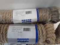 5 x hennep touw 8 mm 10 m - afbeelding 2 van  2
