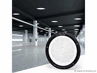 5 x highbay led slim 100w – 6500k koud wit – ufo ip65 waterdicht – 11.000 lm - afbeelding 1 van  5