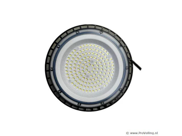 5 x highbay led slim 100w – 6500k koud wit – ufo ip65 waterdicht – 11.000 lm - afbeelding 2 van  5