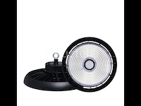 5 x highbay led slim 150w – 6500k koud wit – ufo ip65 waterdicht – 19.500 lm - afbeelding 2 van  4