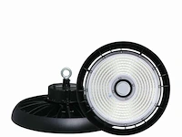 5 x highbay led slim 150w – 6500k koud wit – ufo ip65 waterdicht – 19.500 lm - afbeelding 4 van  5