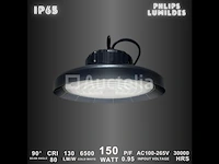 5 x highbay pro 150w led schijnwerper – 6500k koel wit – ip65 waterdicht – 19,500 lm – philips lumileds - afbeelding 2 van  5