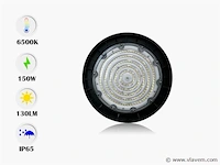 5 x highbay pro led 150w – 6500k koud wit – ip65 waterdicht – 19.500 lm – philips lumileds - afbeelding 4 van  5