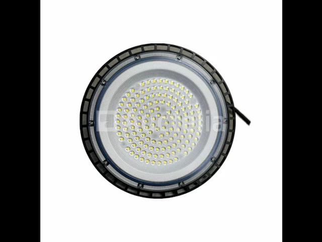 5 x highbay slim 100w - 110lm/w - ip65 - koud wit 6400k - afbeelding 4 van  5