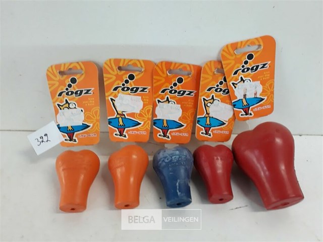 5 x hondenspeelgoed rogz - afbeelding 2 van  3