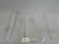 5 x kabelbinders transparant 100 stuks 4,8x300 mm